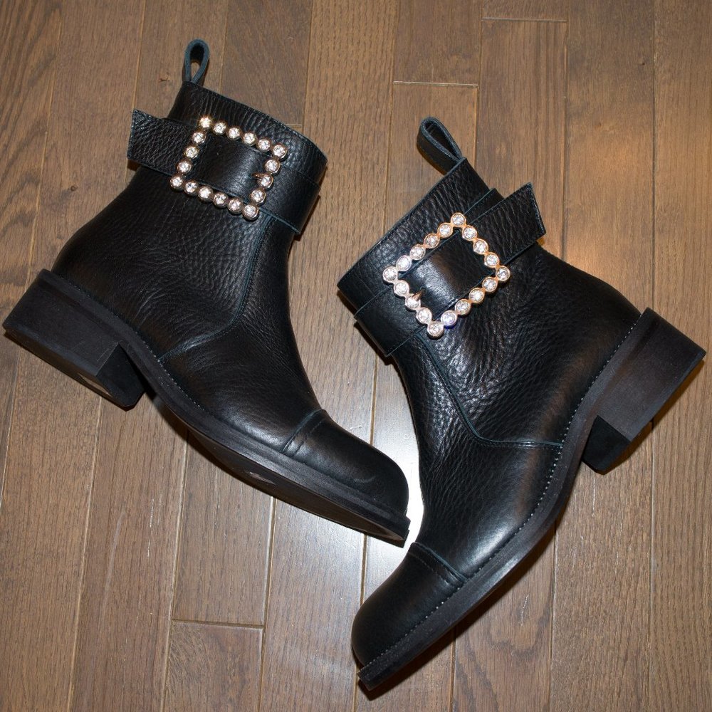 Zadig & Voltaire Empress Buckle Boots - Picture 5 of 9